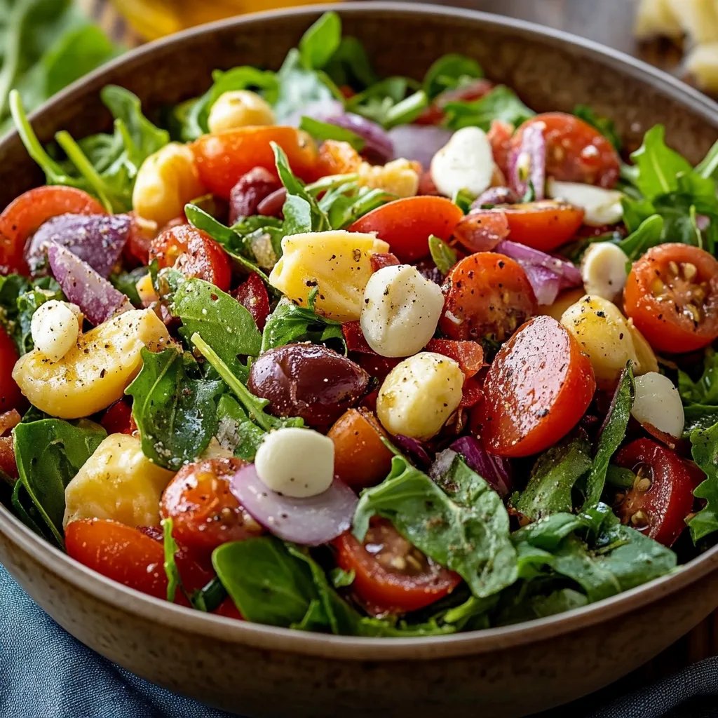 Gehackter italienischer Salat