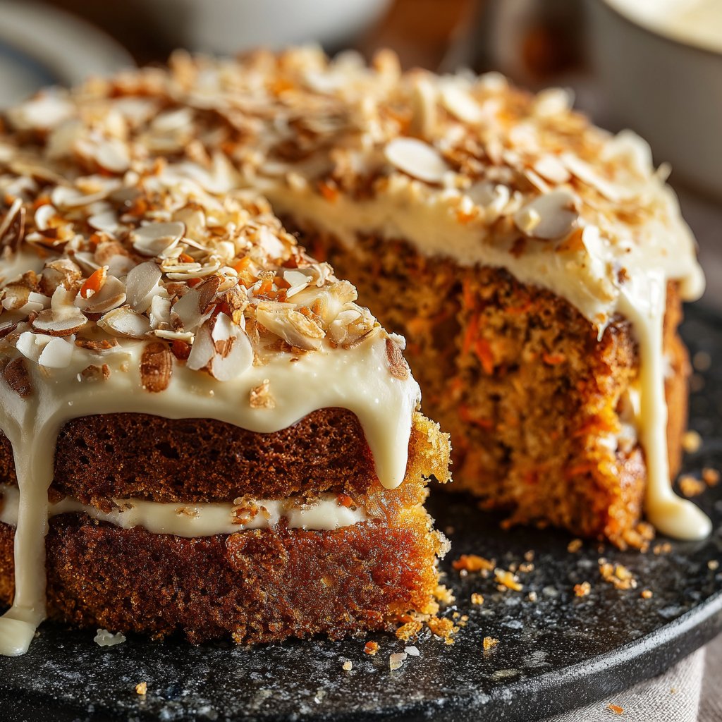 Karottenkuchen Mit Mandeln