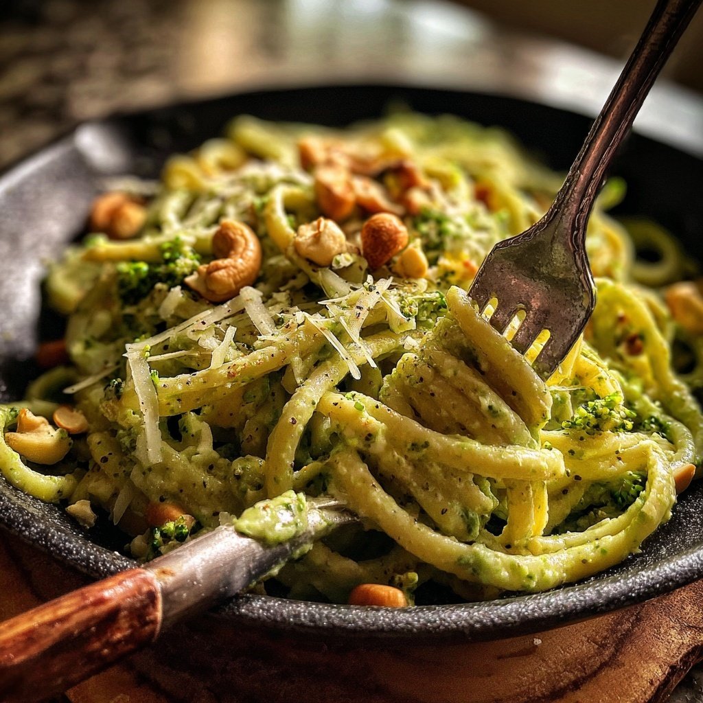 Brokkoli Cashew Pasta