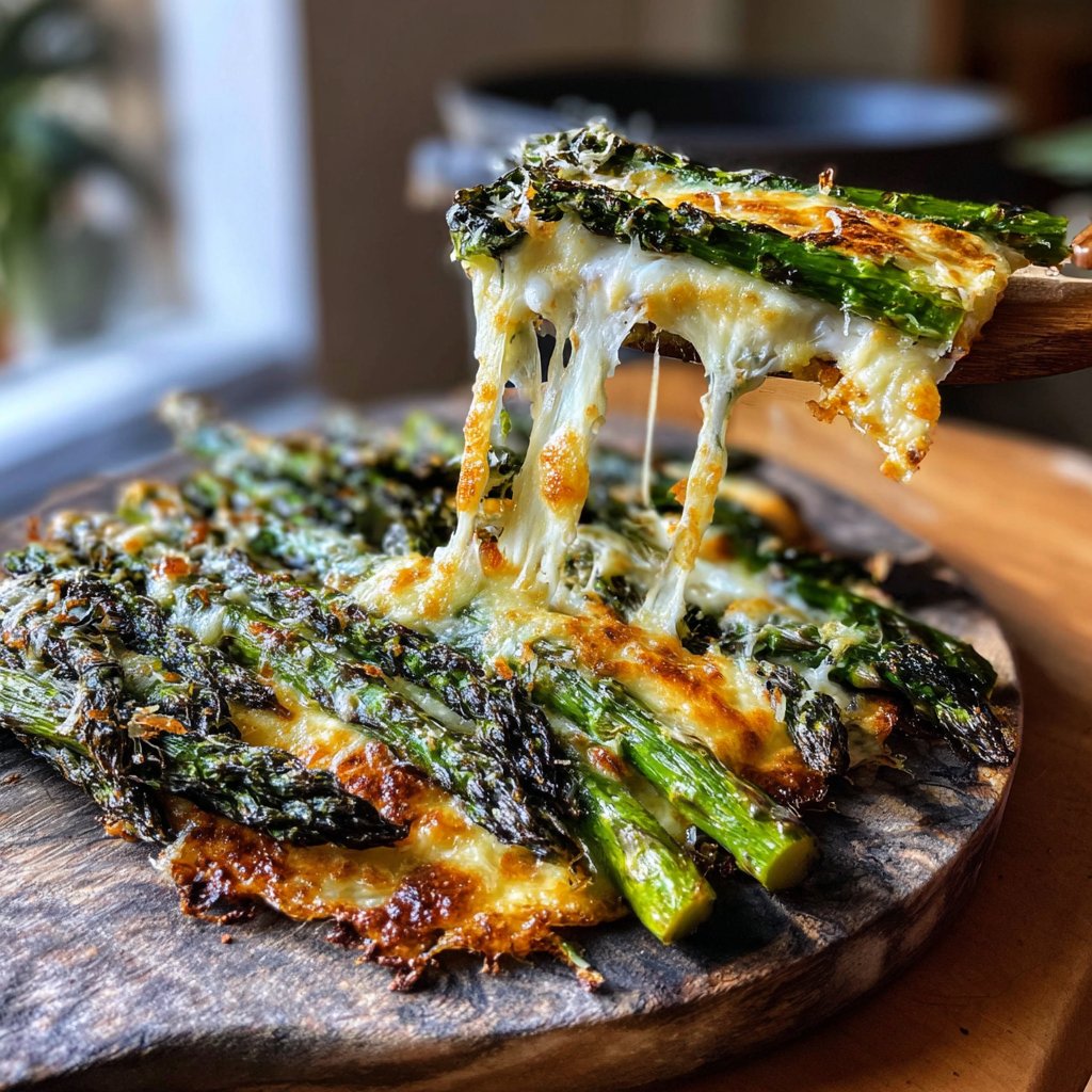 Grüner Spargel Pfanne Mit Parmesan