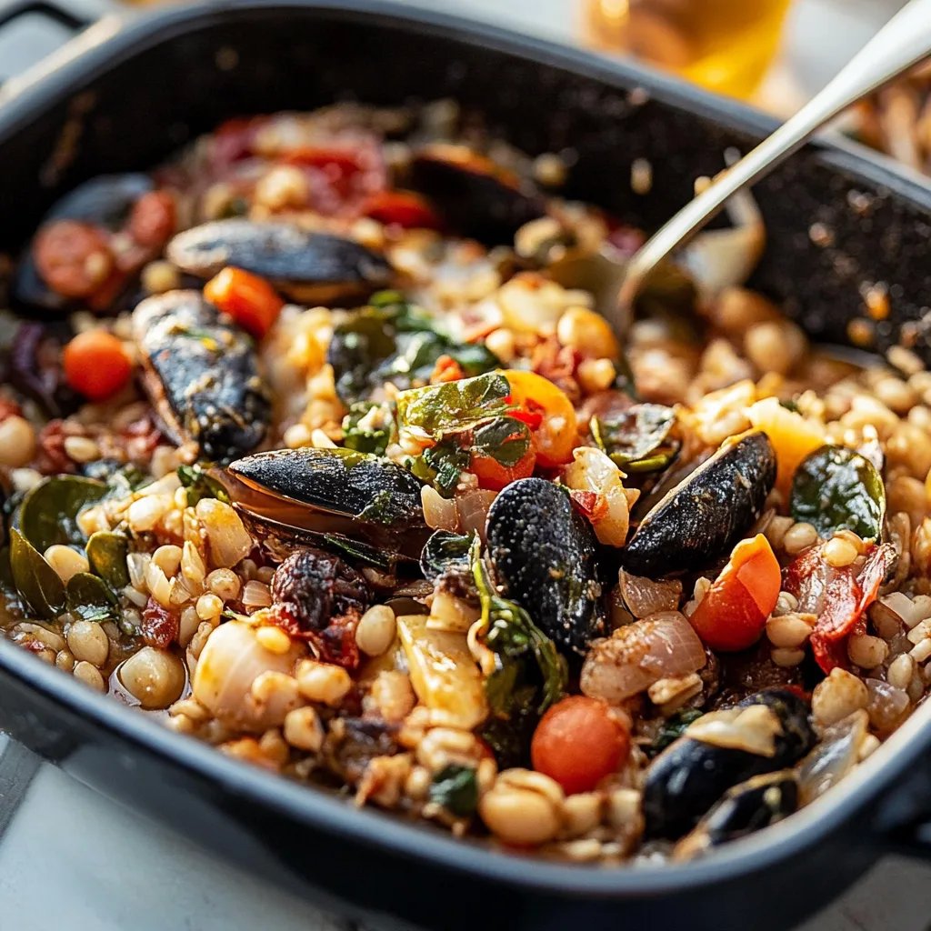 Mediterrane Rijstschotel