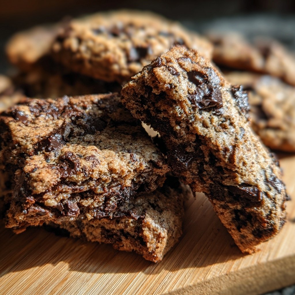 Schoko Cookies – vegan, glutenfrei, fruchtgesüßt