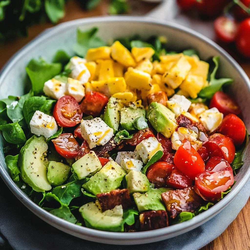 Kip Cobb Salade traf Honing-Mosterd