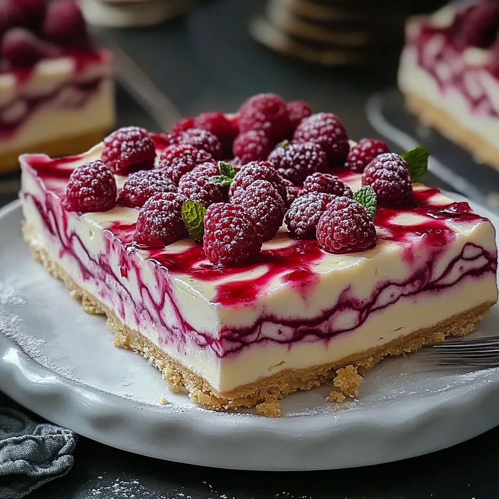 Himbeer-Käsekuchen (ohne Backen)