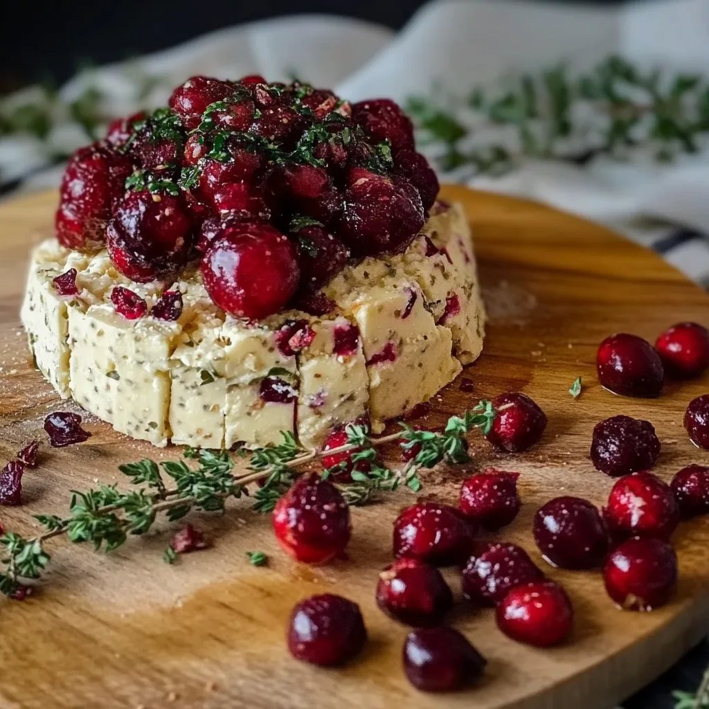 Cranberry Brie Käse Appetizer