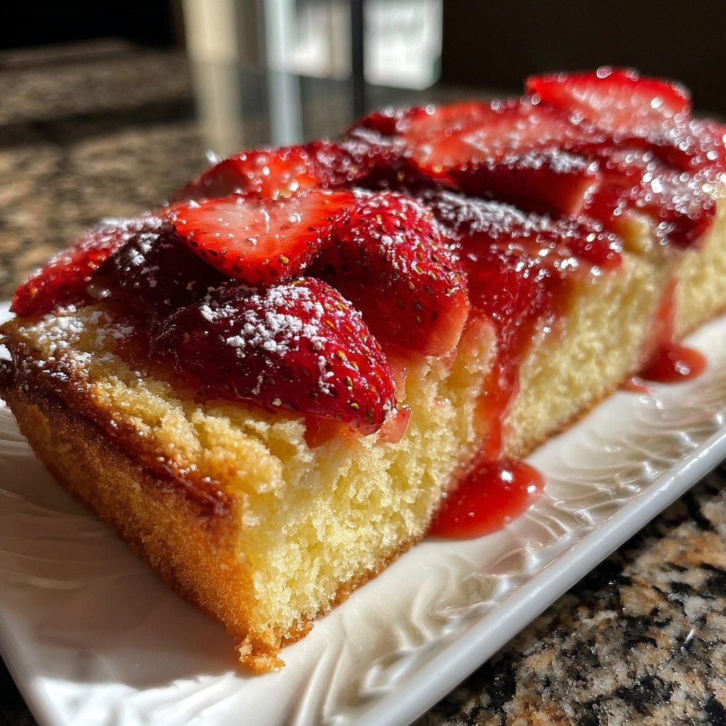 Erdbeerkuchen Vom Blech