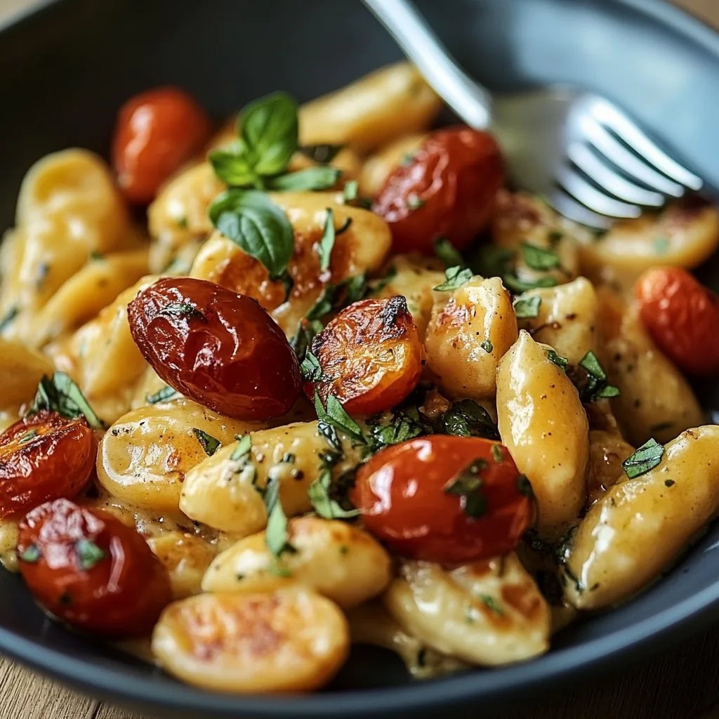 Römische Kippasta mit Zongedroogde-Tomaten