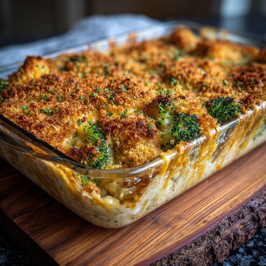 Brokkoli Auflauf Mit Frischkäse